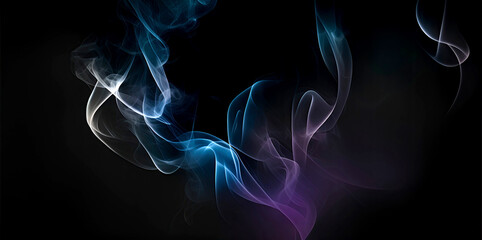 Abstract colorful wave background for design.