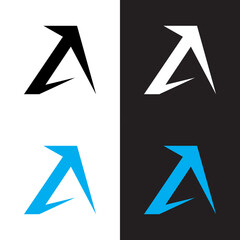 vector alphabet letter A