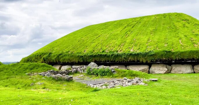 4 K of Knowth Newgrange 3200 BC Largest Burial Tomb Louth Ireland