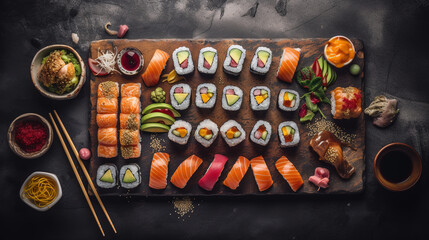 Delicious Sushi Food Photography
