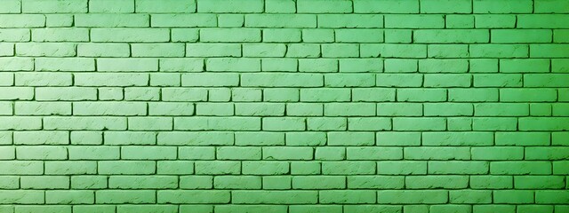 Fototapeta na wymiar Green brick background texture seamless pattern. Seamless brick masonry. Green brick wall seamless illustration background. Generative AI