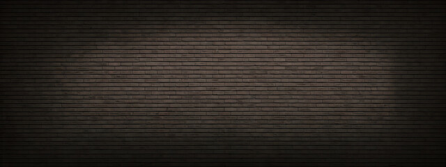 Black brick background texture seamless pattern.
Seamless brick masonry. Black brick wall seamless illustration background. Generative AI