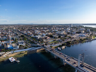 Obraz premium riverside town Petrolina in Pernambuco in northeastern Brazil