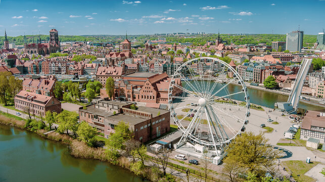 Gdansk from above