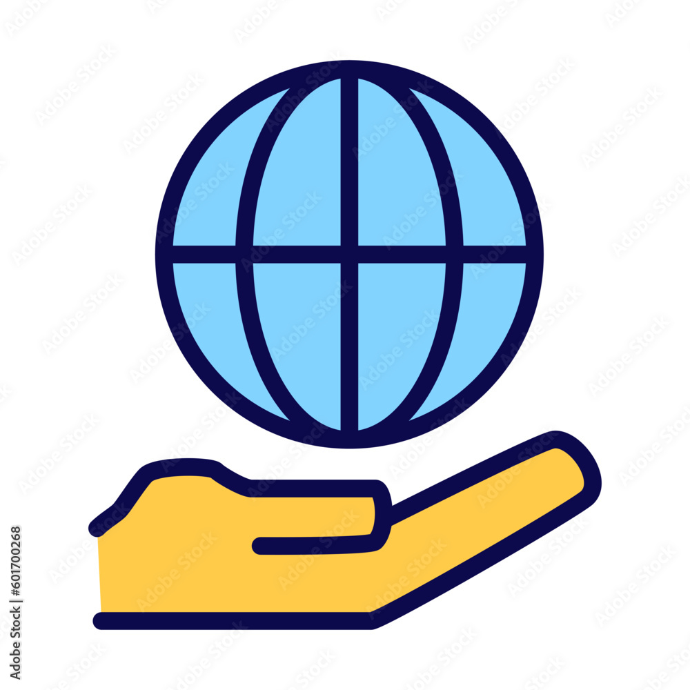Poster internet service pixel perfect rgb color icon. global network. worldwide telecommunication. isolated