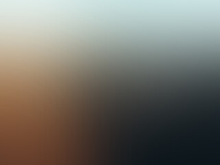 Abstract gradient blur background orange and green color