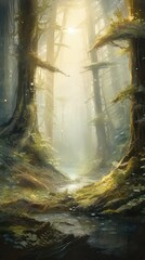 Enchanted Glowing Forest: A Tranquil Haven of Mystery and Magic 1. Generative AI