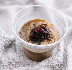 chicken liver pate with caramelized onions