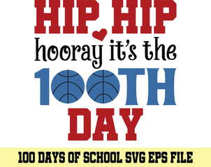 100 days of school svg