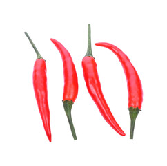 Red Chilli Padi, Bird's Eye Chilli, Bird Chilli, Thai pepper isolate transparent png