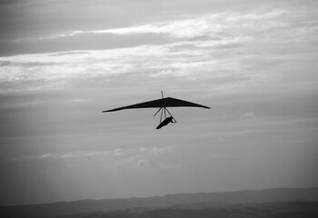 hang gliding