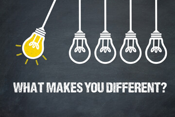 What makes you different?	