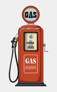 Retro Gas Pump Images – Browse 5,388 Stock Photos, Vectors, and Video