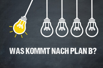 Was kommt nach Plan B?	