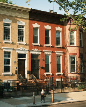 Houses in Crown Heights, Brooklyn, New York
