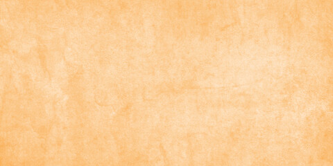 Light colored Antique distressed vintage grunge texture with scratches, grunge and empty smooth Old stained paper background, grainy and spotted painted orange background on paper texture.	