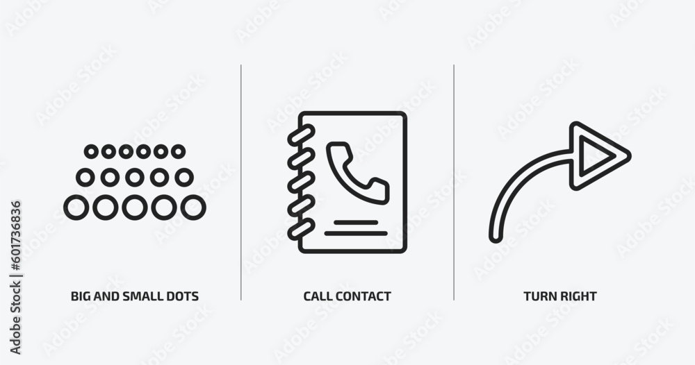Poster ultimate glyphicons outline icons set. ultimate glyphicons icons such as big and small dots, call co