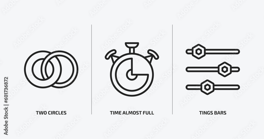 Poster ultimate glyphicons outline icons set. ultimate glyphicons icons such as two circles, time almost fu