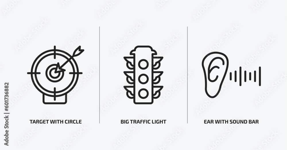 Poster ultimate glyphicons outline icons set. ultimate glyphicons icons such as target with circle, big tra