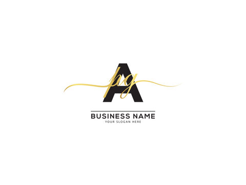 Abstract Bold APG Logo Letter, Hand Drawn Luxury apg pag Signature Letter Logo