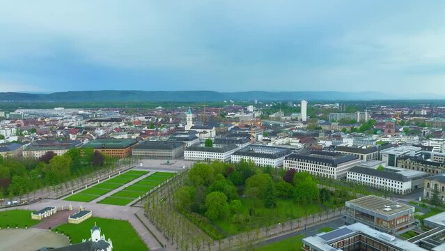 Kralsruhe city center.