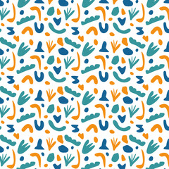 abstract kids pattern