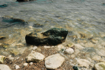 stones in water