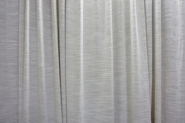 Background Curtains hanging on the window