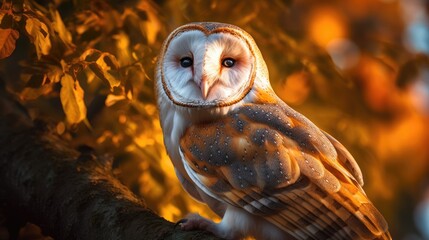 Barn Owl. Generative AI