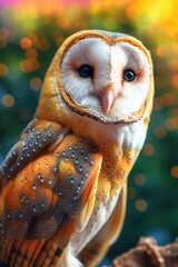 Barn Owl. Generative AI