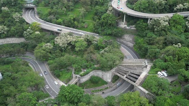 the road system at Smithfield, hong kong May 10 2023