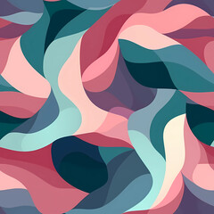 Geometric pattern style wallpaper abstract painting  digital art