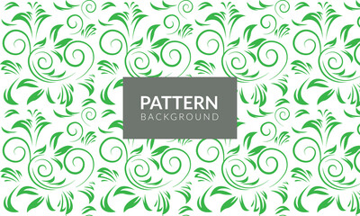 Colorful floral seamless pattern design. green floral patterns with flowers and leaves.