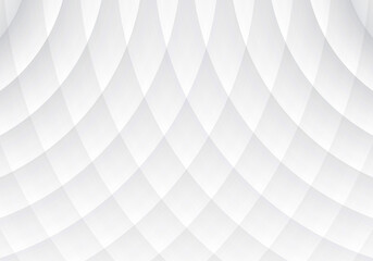 white curve minimal abstract background