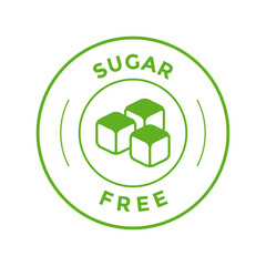 Sugar cubes or ice cubes line art vector icon for food apps and websites