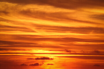 Fototapeta na wymiar Sunset Clouds