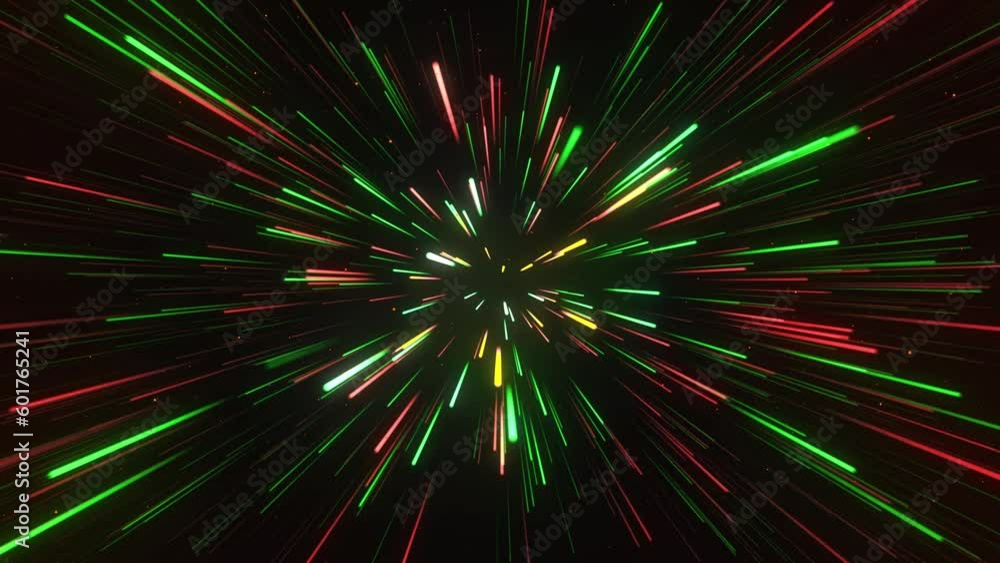 Poster abstract geometric background of radial lines. dataflow tunnel. explosive star. movement effect. glo