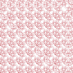 Geometry repeat pattern with texture background. Abstract damask light pink texture pattern. Geometry modern pattern with textures. 