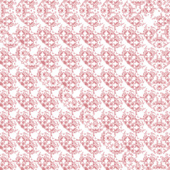 Geometry repeat pattern with texture background. Abstract damask light pink texture pattern. Geometry modern pattern with textures. 