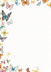 Fototapeta premium Stationery for various occasions, with floral, animal and nature prints.