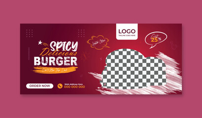 Fast food restaurant business marketing social media posts or web banner template design with an abstract background, Noodles, and chicken social media post vector illustration. Square size.