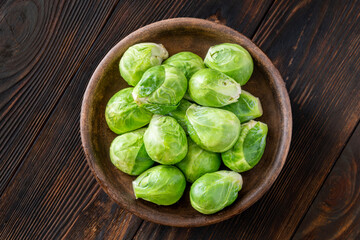 Fresh Brussels sprouts