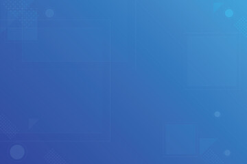 Blue abstract background with element particle. Blank space presentation with space for design.