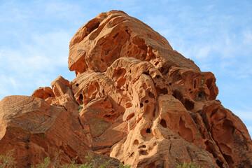 Eroded rock - Valley of Fire State Park, Nevada