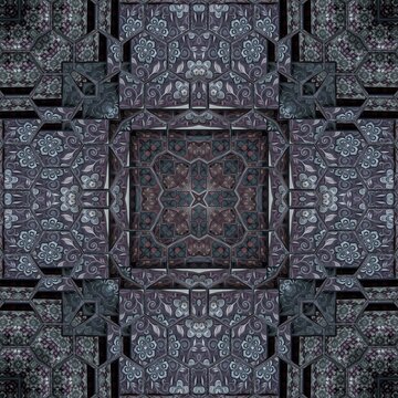 Pattern for background design. Arabesque ethnic texture. Geometric stripe ornament cover photo. Repeated pattern design for Moroccan textile print. Turkish fashion for floor tiles and carpet