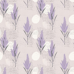 Lavendermood seamless pattern