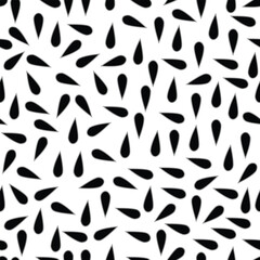 seamless leopard skin pattern.water drop simple black drop pattern design.