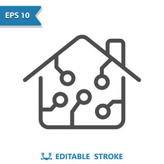 Obraz premium House Icon. Smart Home