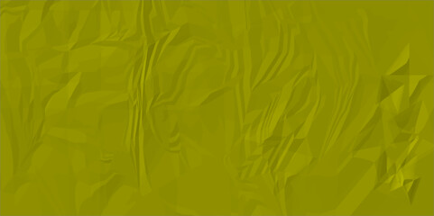 Fototapeta premium Crumpled yellow paper background. Abstract background of crumpled yellow paper. Yellow paper sheet texture background. Can use text banners products or business cards your. 