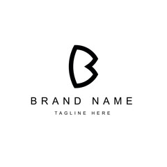 Custom Vector Letter B Logo Design